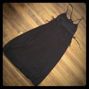 GAP black sun dress